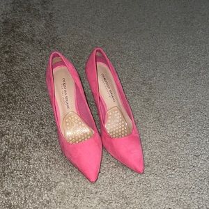 Pink heels